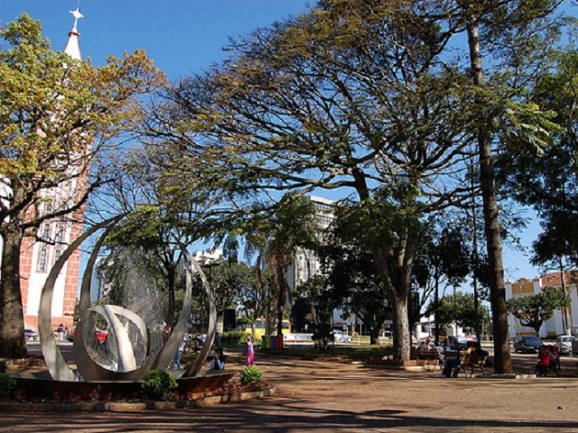 Praça central